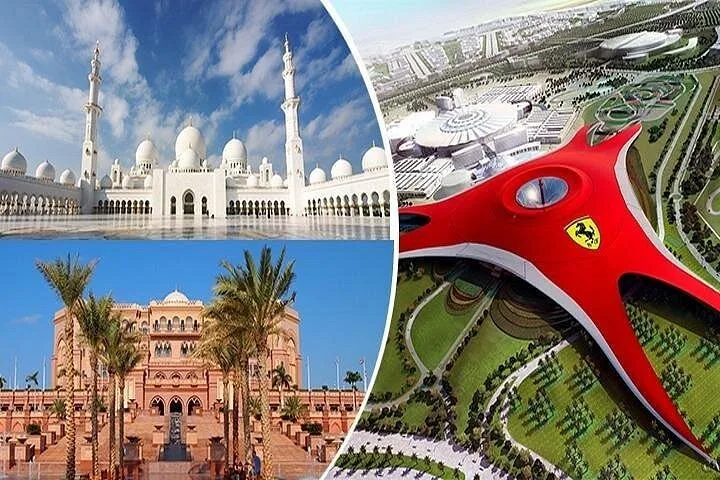 Abu Dhabi City Tour — A full day in the UAE capital — the Grand Mosque, Corniche and palaces.