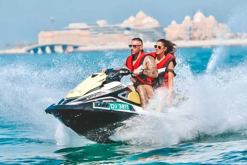 Jet Ski Dubai — Carve across the bay with the Dubai skyline and Burj Al Arab as your backdrop.